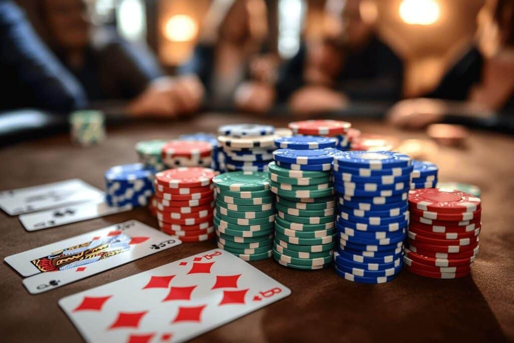 Comment distribuer les jetons au poker : guide pratique entre amis
