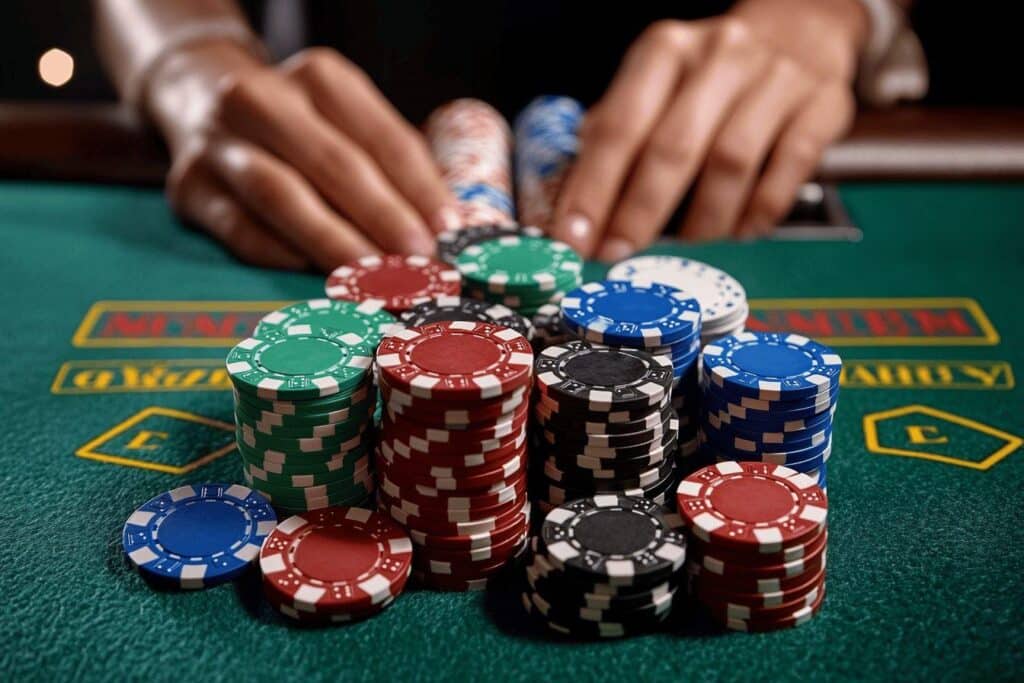 Comment bien commencer une partie de poker : la bonne répartition des jetons